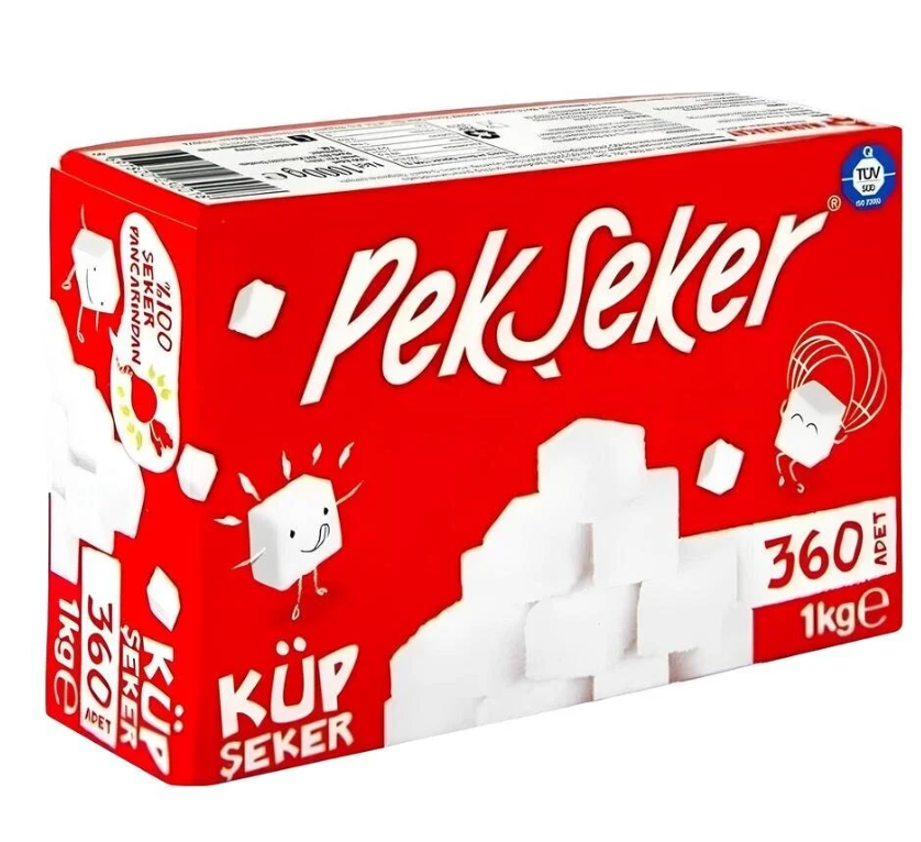 Pekşeker Küp Şeker 360'lı 1 kg