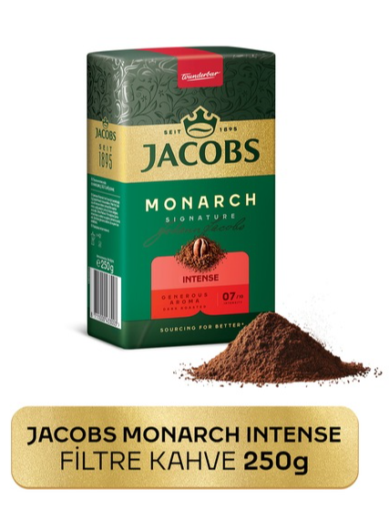 Jacobs Monarch Intense Filtre Kahve 250gr Filtre