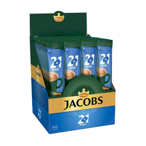 Jacobs Kahve 2 Si 1 Arada 14Gr X 40 Adet
