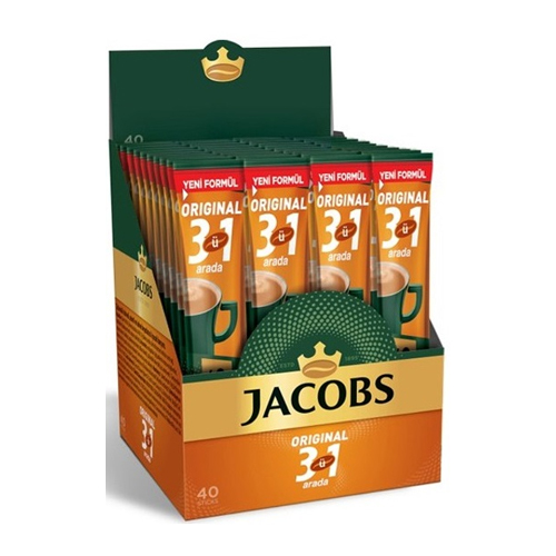 Jacobs Kahve 3 Ü 1 Arada 16Gr X 40 Adet