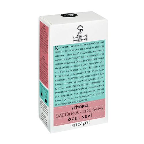 Mehmet Efendi Filtre Kahve Ethıopıan 250 Gr Özel Seri
