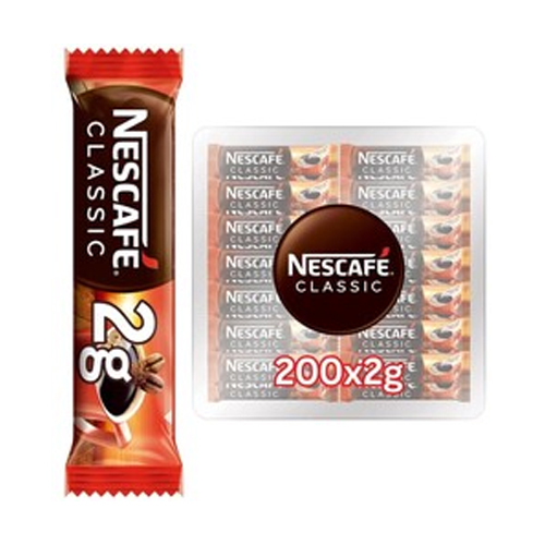 Nescafe Classic Stick Kahve 2 gr 200'lü Paket