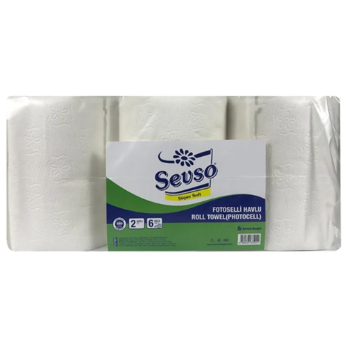 Sevso Hareketli Havlu 21cm 3kg 6'lı Paket 15 Koli