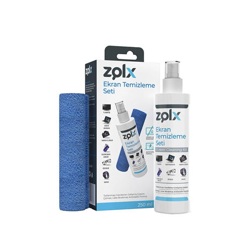 Zolx Ekran Temizleme Seti 250 ml