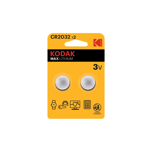 Kodak MAX LITHIUM CR2032 5'Lİ
