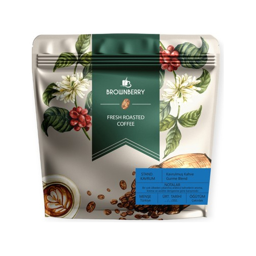 Brownberry Kahve Çekirdek Gurme Blend 15 kg 15x1 kg Torbada