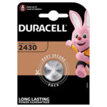 DURACELL PİL DÜĞME 3V TEKLİ 2430