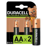 DURACELL PİL ŞARJLI 2 Lİ AA KALEM 2500MAH