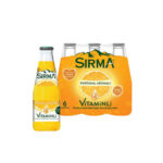 Sırma C-Plus Maden Suyu Portakal Aromalı Cam Şişe 200 ml x 6 Adet