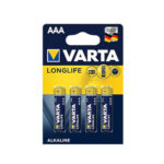 Varta Longlife İnce Kalem Pil (AAA) 4’lü