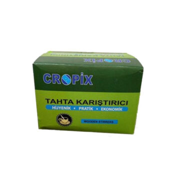 Cropix Tahta Karıştırıcı Bambu 400'lü paket